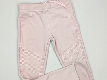 legginsy woskowane wysoki stan: Legginsy dziecięce, 10 lat, 80, stan - Idealny