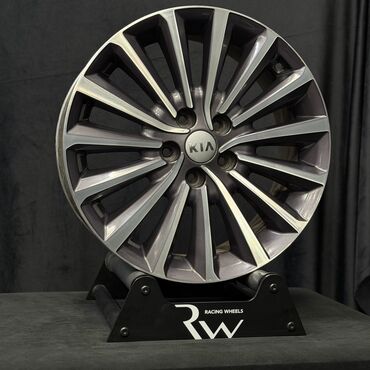 Диски: Литые Диски R 18 Kia, Комплект, отверстий - 5, Б/у — 2