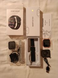 Smart saatlar: Yeni, Smart saat, Sensor ekran, rəng - Gümüşü -da lalafo.az — 3 Smart saatlar: Yeni, Smart saat, Sensor ekran, rəng - Gümüşü — 3