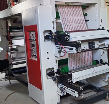 Hazır biznes: Yüksək sürətli 4 Rəngli Flekso(Flexo) Çap Mətbəə Maşını (Model : YSQ — 2