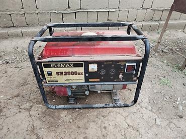 generator qiymeti: Satış, İşlənmiş, Benzin, Generator, Elemax, Ünvandan götürmə — 3
