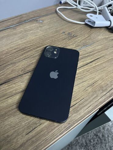 Apple iPhone: IPhone 12, Б/у, 64 ГБ, Черный, 78 % — 2