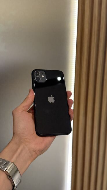 iphone 8 рассрочка: IPhone 11, Колдонулган, 128 ГБ, Кара, 92 %