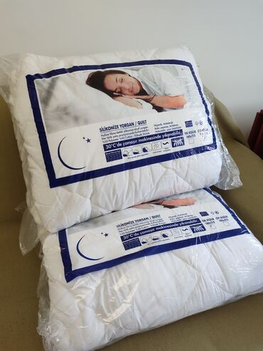 турецкое постельное белье majoli: Продаю турецкие одеяла, наполние холлофайбер, ткань 50 проц хлопок, 50