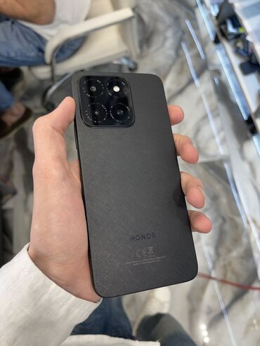 телефон fly ff177: Honor X5b, 64 GB, rəng - Qara, Zəmanət, Sensor, Barmaq izi