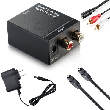 Pianolar: Rəqəmsaldan Analoqa Audio Konverter DAC Rəqəmsal SPDIF Optikdən