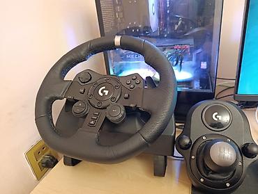 Video oyunlar üçün aksesuarlar: Logitech G923 + H-Shifter hec bir problemi yoxdur her bir seyi — 1
