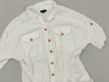 białe bluzki koronka: Koszula Damska, Solar, S, stan - Bardzo dobry