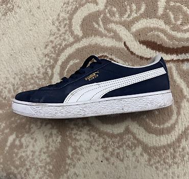 puma suede classic: Мужские кроссовки, 41, Puma, Новый, цвет - Синий — 1