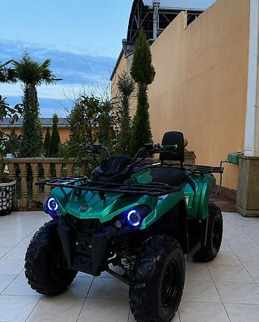 led isiqlar: ATV/kvadrosikl – yaşıl rəng, güclü off-road təkərlər və iki rəfli — 3