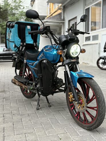 Motosikletlər: - GrandMoto Volkano 110kub, 110 sm3, 2023 il, 9792 km