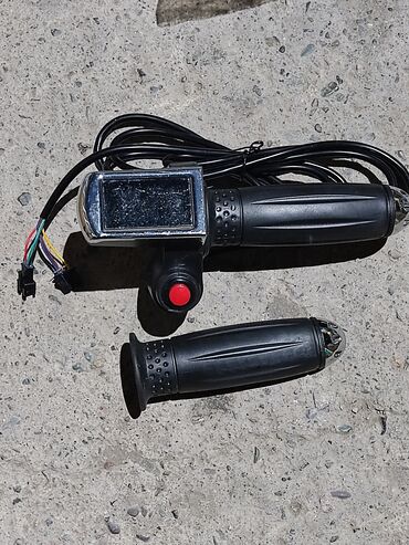 Гироскутеры, сигвеи, электросамокаты: Ручка Газа 60V ( дисплей + круиз-контроль) для Электровелосипеда