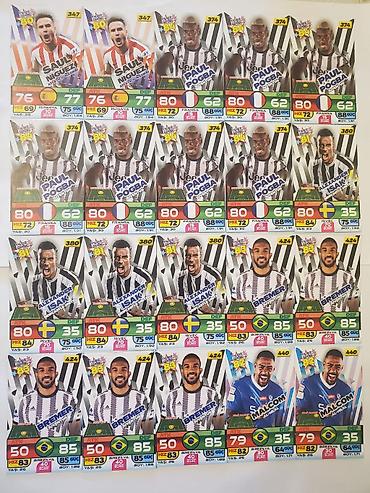 sak qosqu: Futbol kolleksiya kartları dəsti 195 kart - Seriya: Blast Cards — 7