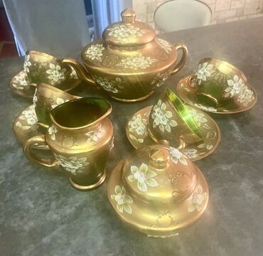 Çay dəstləri və servizlər: Çay dəsti, rəng - Yaşıl -da lalafo.az — 4 Çay dəstləri və servizlər: Çay dəsti, rəng - Yaşıl — 4