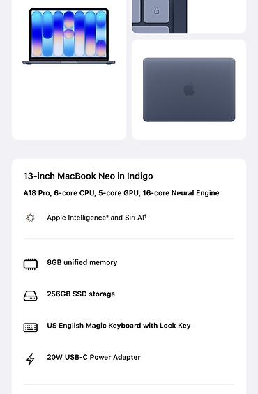 mackbook pro m1: Yeni Apple MacBook, 13.3 ", 256 GB — 4