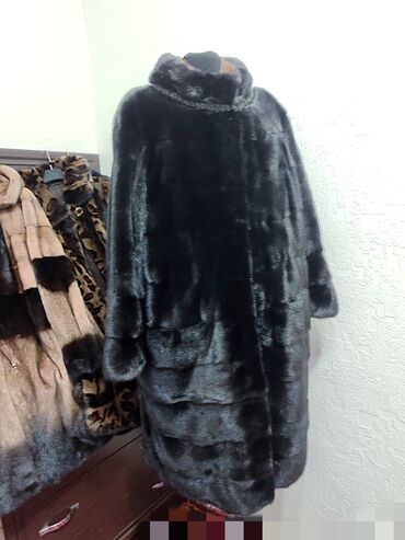 Шубы: Шуба, Норка, Длинная модель, Канада, Трансформер, 8XL — 6