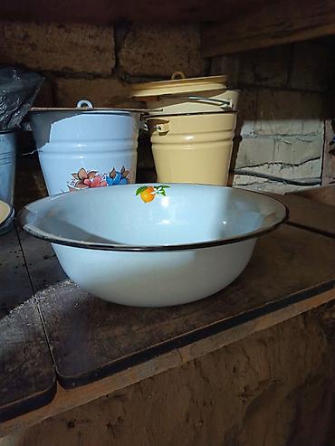 Tava-qazan dəstləri: Qazan, rəng - Ağ — 9