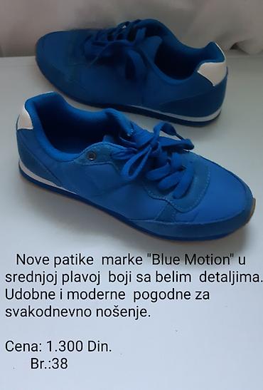 new look sandale: Nove patike Blue Motion – broj 38 - Boja: srednje plava sa belim — 1