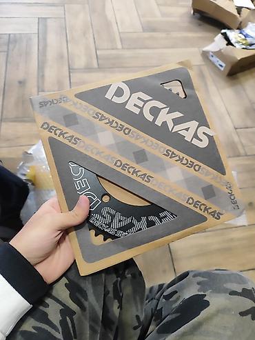 gray fixed gear: Звезда для системы шатунов DECKAS - Тип: узкая/широкая (Narrow-Wide) — 1