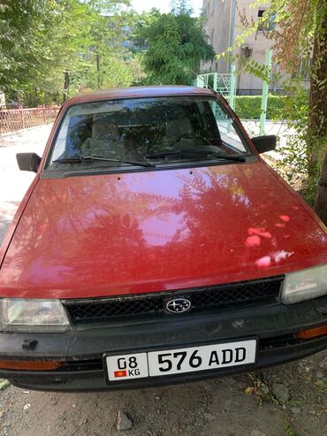 субару outbek: Subaru Justy: 1990 г., 1 л, Механика, Бензин, Хэтчбэк