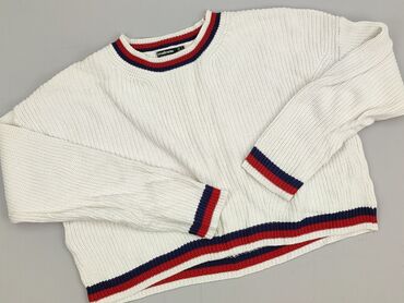 sweter w paski h m: Stradivarius, Women`s sweater, size S (EU 36)