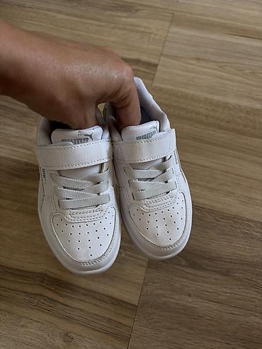 where to find secondhand items: Puma dečje patike – bele, model sa čičak trakom. Obuvene samo jednom — 2