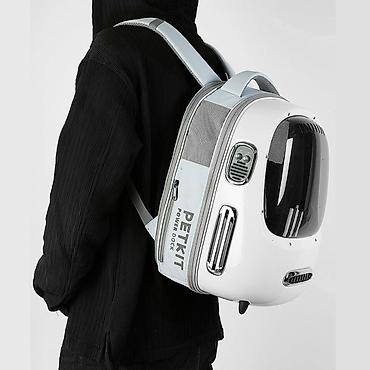 air free: 🎒 Petkit Breezy 2 Smart Cat Carrier – Smart Heyvan Daşıma Çantası — 9