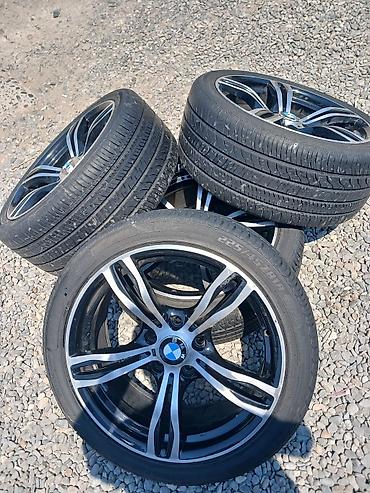 Колеса в сборе: BMW R-18 disk təkər dəsti modeli m5. arxa diskin birində qaynaq olub — 4
