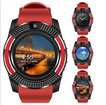 Smart satovi: SMART SAT V8 CRVENO-CRNI NOV PAMETNI SAT SMART WATCH AKCIJA | Cene — 4