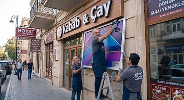 banner reklam: Banner,vinil çapı,dizaynı və quraşdırılması. Flayer sadə 1000 ədəd - — 3
