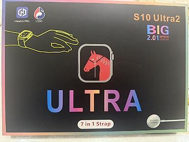zaryadka apple watch: S10 Ultra2 smart saat seti – Hiwatch PRO / LSSD - 2.01” BIG Infinite — 1