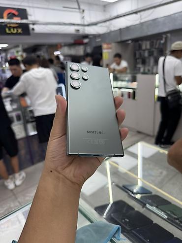 note 3: Samsung Galaxy S23 Ultra, Б/у, 512 ГБ, цвет - Зеленый, 1 SIM, 2 SIM, eSIM — 1