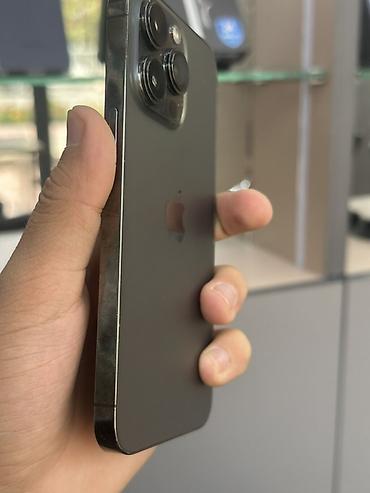 Apple iPhone: IPhone 13 Pro, Б/у, 128 ГБ, Natural Titanium, Зарядное устройство, Защитное стекло, Чехол, В рассрочку, 86 % — 2