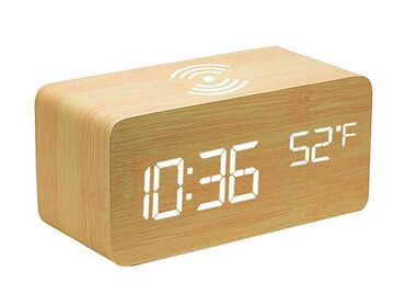 Часы для дома: Оригинальные часы VST-862 внешне выглядят как брусок дерева, но стоит