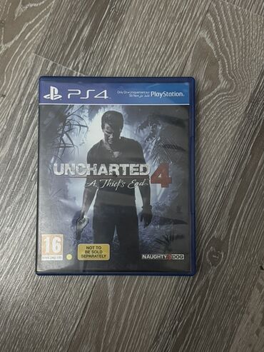 Oyun diskləri və kartricləri: Uncharted 4: A Thief's End, Macəra, İşlənmiş Disk, PS4 (Sony Playstation 4), Ünvandan götürmə, Ödənişli çatdırılma