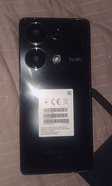 iphone бу: Redmi, Redmi Note 13 Pro, Б/у, 256 ГБ, цвет - Черный, 2 SIM