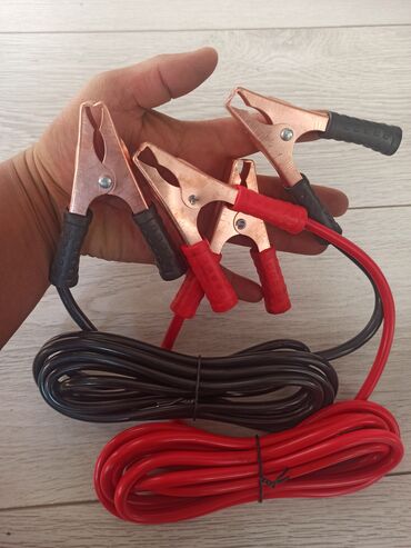 купить зарядное устройство для автомобильного аккумулятора: Пусковые провода для автомобиля (прикуривание)550сом . - Комплект из