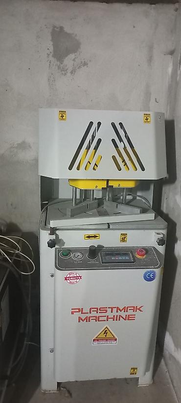 Alətlər: Plastmak Machine markalı bu maşın PVC və alüminium profillərin künc — 1