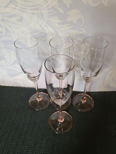 Čaše: Case nove za vino Luminarc,Francuska iz 80/90ih godina. Nove — 6