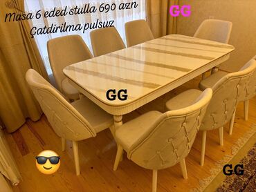 tek stollar: Masa desti