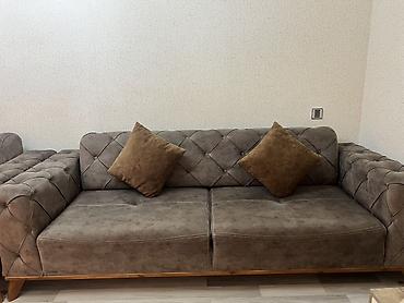 divan ortusu: İki ədəd eyni model yumşaq mebel dəsti 1ededi 550 azn tep tezedir — 2