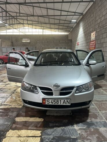 машина алмашу: Nissan Almera: 2003 г., 1.5 л, Механика, Бензин, Седан