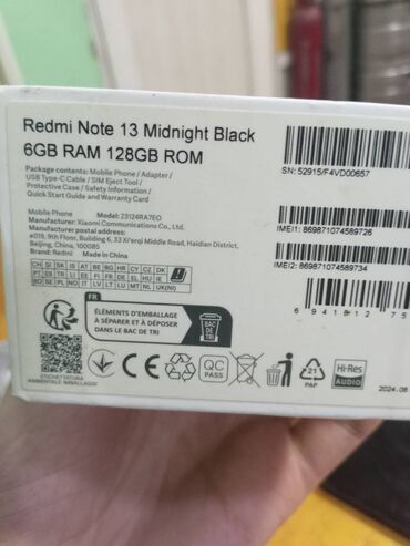 Redmi: Redmi 13, 128 GB, rəng - Qara — 9
