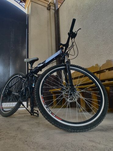 Велосипеды: Велосипед porsche s5 black spider-iii складной б/у тормоза работают