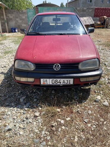 аварийный голф: Volkswagen Golf: 1992 г., 1.8 л, Механика, Бензин, Хэтчбэк