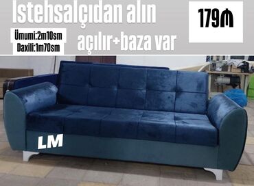 Mebel: Di̇van-kravat, Açılan, Bazalı