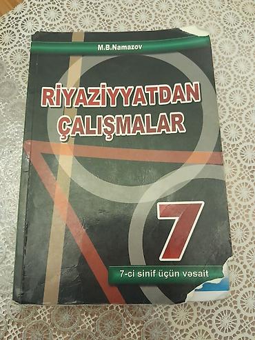 Namazov riyaziyyat kitabı satılır. Işlənmișdir.
Qiyməti 4 azn lalafo.az -da Namazov riyaziyyat kitabı satılır. Işlənmișdir.
Qiyməti 4 azn