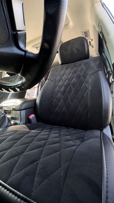 Чехлы и накидки на сиденья: Чехлы Экокожа, цвет - Черный, Toyota, Новый, Самовывоз — 7
