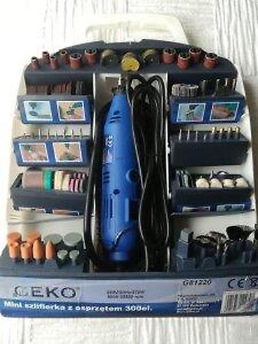 Električne brusilice: Multifunkcionalna mini brusilica GEKO G81220 – set od 300 delova — 16