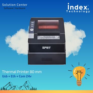 printer r300: Чековый принтер SPRT Thermal Printer 80mm (арт. черный, с